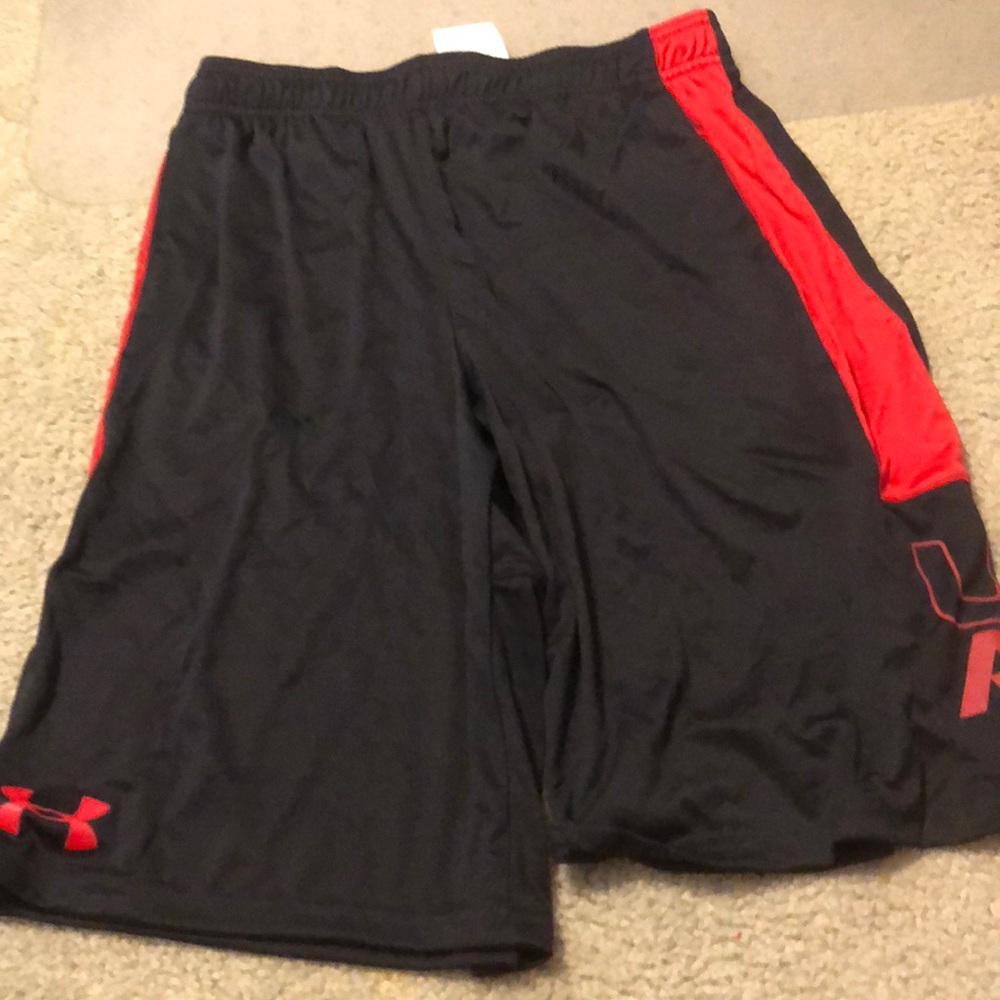 Under armor basketball shorts YOUTH LARGE new